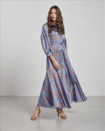 MAXI FLORAL BALLOON SLEEVE
