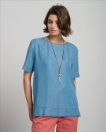 BLOUSE JEAN BOHO