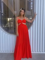 MAXI DRESS CUT OUT SIDES