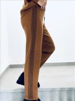 KNITTED TROUSER DESIGN DETAIL