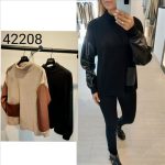 KNITTED ECO LEATHER POCKET - Image 2