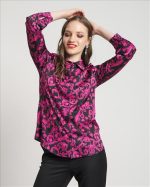 SHIRT PRINTED SATIN
