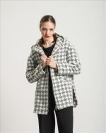 HOODED ZIP COAT