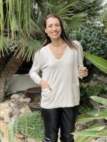 KNITTED V NECK - Image 2