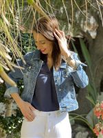 JEAN JACKET RIPPED