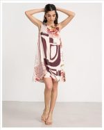 DRESS A LINE SATIN