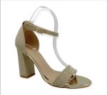 BLOCK HEEL SANDALS GLITER - Image 3