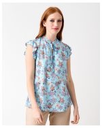 BLOUSE FLOWER PRINT