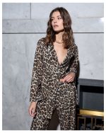 JACKET SEQUIN ANIMAL PRINT