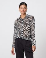 SHIRT ZEBRA PRINT