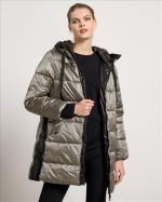 DOWN JACKET DRAWSTRING HOODIE - Image 6