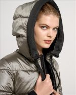 DOWN JACKET DRAWSTRING HOODIE - Image 7
