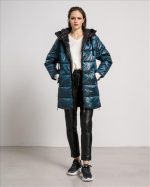DOWN JACKET DRAWSTRING HOODIE - Image 10