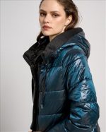 DOWN JACKET DRAWSTRING HOODIE - Image 11