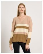 KNITTED V NECK