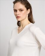 KNITTED BLOUSE SIDE CUT - Image 8