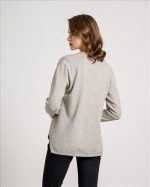KNITTED BLOUSE SIDE CUT - Image 12