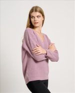 KNITTED SWEATER V NECK - Image 6