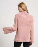 KNITTED HIGH NECK FLARE SLEEVE - Image 19