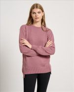 KNITTED ROUND NECK LONG