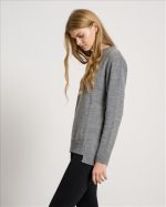 KNITTED ROUND NECK LONG - Image 8