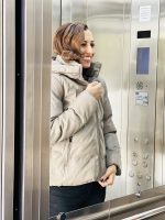 ECO LEATHER PUFFER JACKET - Image 4