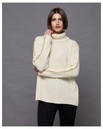 KNITTED SWATER HIGH NECK - Image 6