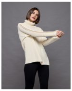 KNITTED SWATER HIGH NECK - Image 7