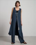 LONG GILET RIBBED - Image 3