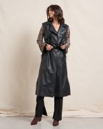 VEST ECO LEATHER LONG - Image 2