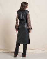 VEST ECO LEATHER LONG - Image 4