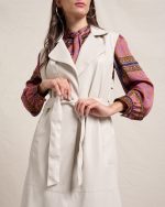 VEST ECO LEATHER LONG - Image 9