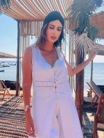 VEST LONG LINEN - Image 8