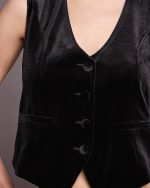 VELVET VEST - Image 4