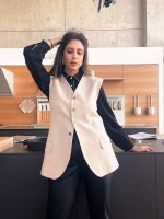 COTTON LONG VEST - Image 3