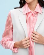 SLEEVELESS BLAZER VEST - Image 8