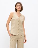 VEST LONG LINEN - Image 3