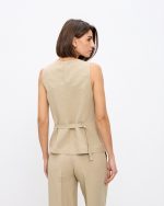VEST LONG LINEN - Image 6