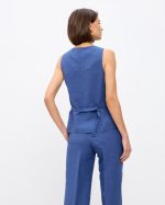 VEST LONG LINEN - Image 9