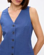 VEST LONG LINEN - Image 10