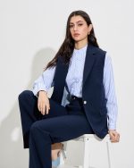 SLEEVELESS BLAZER