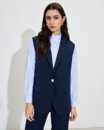 SLEEVELESS BLAZER - Image 3