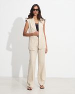 LINEN VEST LONG - Image 2