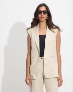 LINEN VEST LONG - Image 3