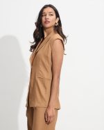 LINEN VEST LONG - Image 19