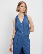 CROPPED GILET