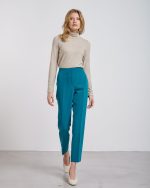 TROUSER CIGARETTE HIGH WAIST