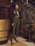 TROUSER CIGARETTE CREPE