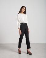 TROUSER CIGARETTE CREPE - Image 2