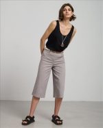 ZIP KILOT COTTON WITH BELT - Image 9